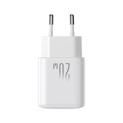 Joyroom JR-TCF21 nettverkslader, 20W, 3A, 1 x USB-A - 1 x USB-C, Hvit