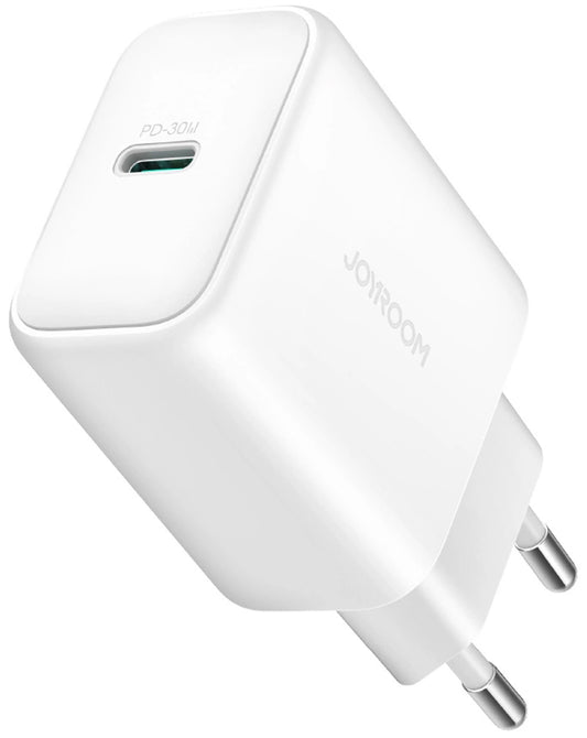 Joyroom JR-TCF24 Nettlader, 30W, 3A, 1 x USB-C, Hvit