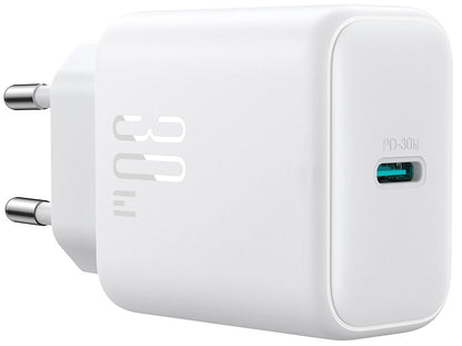 Joyroom JR-TCF24 Nettlader, 30W, 3A, 1 x USB-C, Hvit