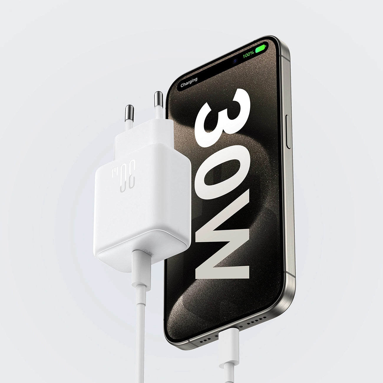 Joyroom JR-TCF24 Nettlader, 30W, 3A, 1 x USB-C, Hvit