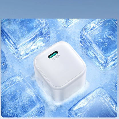 Joyroom JR-TCG08 nettverkslader, 20W, 3A, 1 x USB-C, Hvit