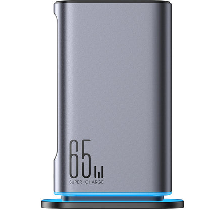 Ladestasjon Joyroom JR-TCM02, 65W, 3.25A, 2 x USB-A - 4 x USB-C, Grå