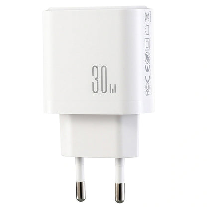 Joyroom JR-TG6 nettadapter, 30W, 3A, 1 x Lightning - 1 x USB-A - 1 x USB-C, hvit