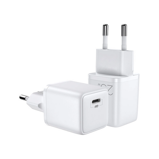 Joyroom L-P251 nettadapter, 25W, 3A, 1 x USB-C, Hvit