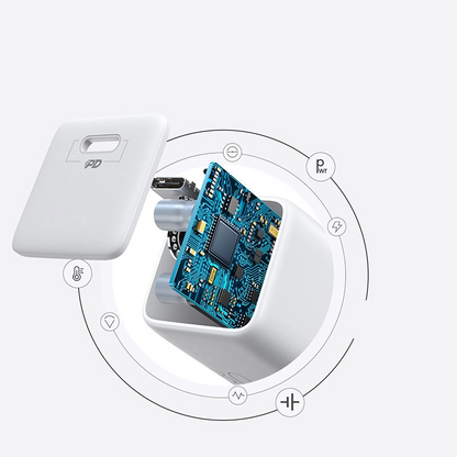 Joyroom L-P251 nettadapter, 25W, 3A, 1 x USB-C, Hvit