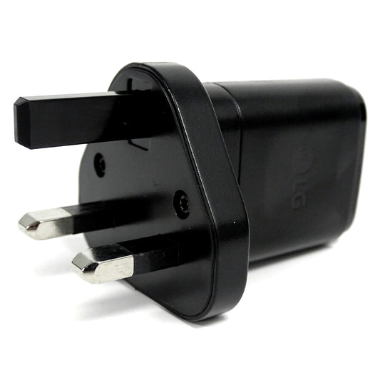 LG UK Nettlader, 6W, 1.2A, 1 x USB-A, Svart MCS-01UR