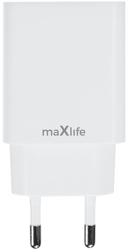 Nettlader MaXlife MXTC-13-20C, 20W, 3A, 1 x USB-C, Hvit
