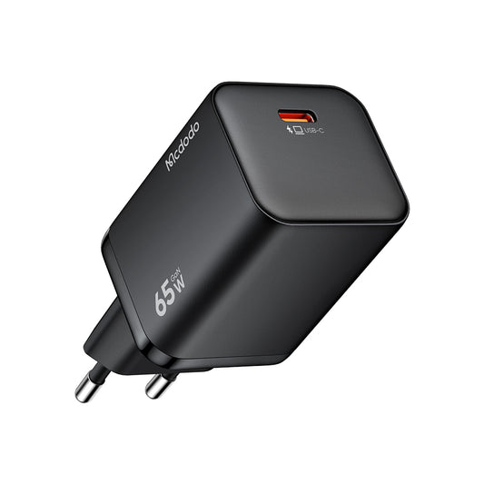 McDodo CH-0850 Ultimate Mini Nettlader, 65W, 3,25A, 1 x USB-C, Svart