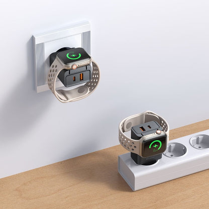 Nettlader McDodo CH-3700 Companion, 30W, 3A, 1 x USB-A - 1 x USB-C, Svart