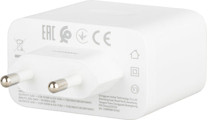 OnePlus nettadapter, 120W, 1 x USB-A, hvit