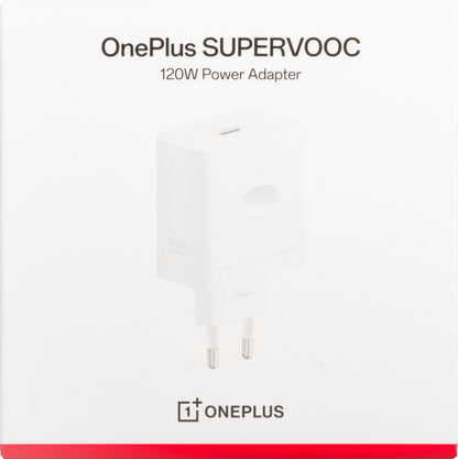 OnePlus nettadapter, 120W, 1 x USB-A, hvit