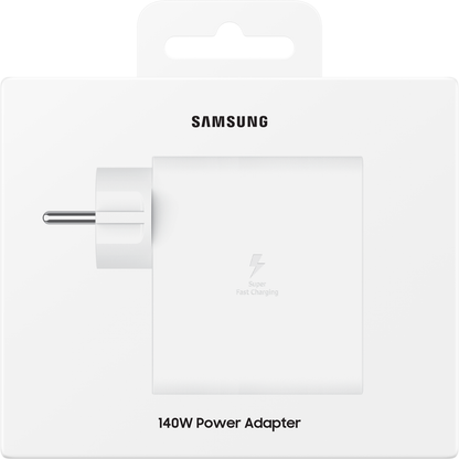 Samsung nettadapter, 140W, 5A, 1 x USB-C, hvit EP-TB410NWEGWW