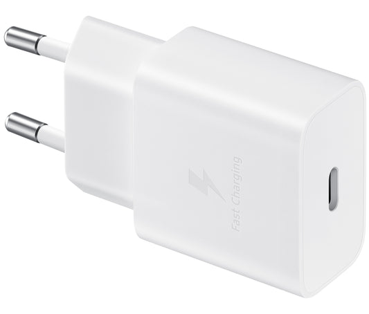 Samsung Nettlader, 15W, 2A, 1 x USB-C, Hvit GP-PTU023DYAWQ