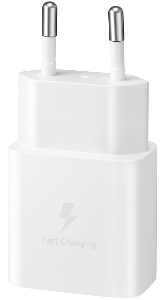 Samsung Nettlader, 15W, 2A, 1 x USB-C, Hvit GP-PTU023DYAWQ
