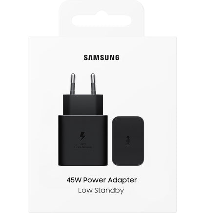 Samsung Nettlader, 45W, 4.05A, 1 x USB-C, Svart EP-T4511NBEGEU