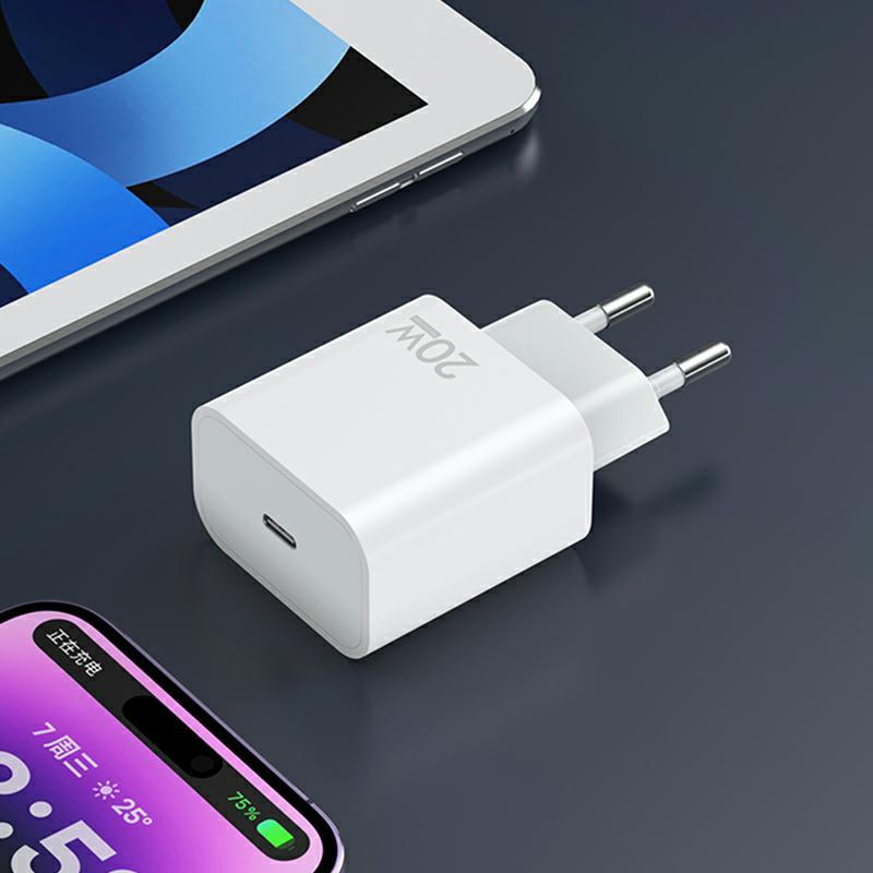 Nettlader Sendem OG73, 20W, 3A, 1 x USB-C, Hvit