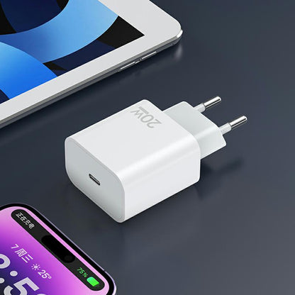 Nettlader Sendem OG73, 20W, 3A, 1 x USB-C, Hvit