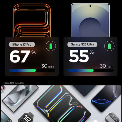 Spigen EE301EU Essential Nettlader, 30W, 3A, 1 x USB-C, Hvit ACH09492