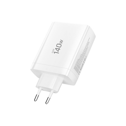 Nettlader Tech-Protect NC140W-GAN, 140W, 5A, 1 x USB-A - 3 x USB-C, Hvit
