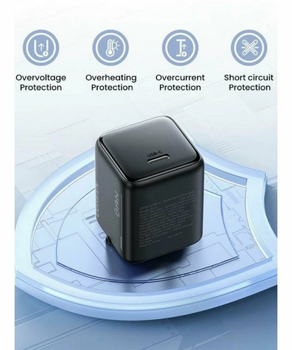 UGREEN X517 Nettlader, 25W, 3A, 1 x USB-C, Svart