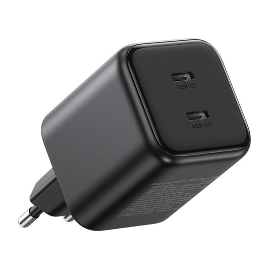 UGREEN X526 nettadapter (65058), 45W, 3A, 2 x USB-C, svart