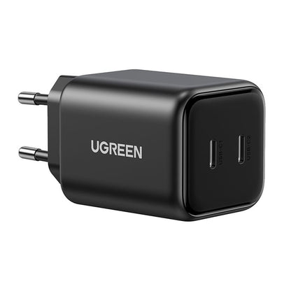 UGREEN X526 nettadapter (65058), 45W, 3A, 2 x USB-C, svart