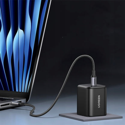 UGREEN X526 nettadapter (65058), 45W, 3A, 2 x USB-C, svart