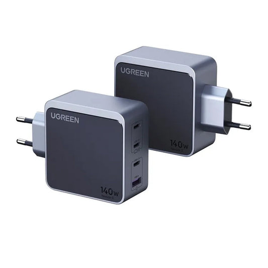 UGREEN X570 Nexode S nettverkslader, 140W, 5A, 1 x USB-A - 3 x USB-C, Grå
