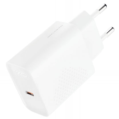 USB-C Nettlader XO Design L160, 20W, 3A, 1 x USB-C, Hvit