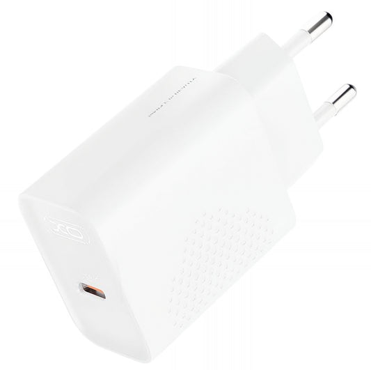 USB-C Nettlader XO Design L160, 20W, 3A, 1 x USB-C, Hvit