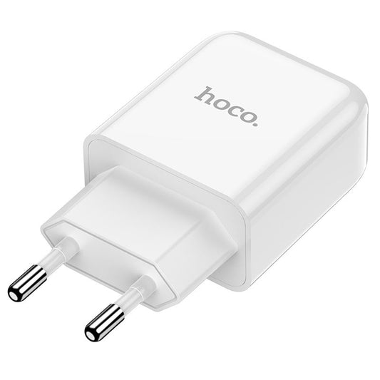 HOCO N2 Nettadapter, 10W, 2A, 1 x USB-A, Hvit