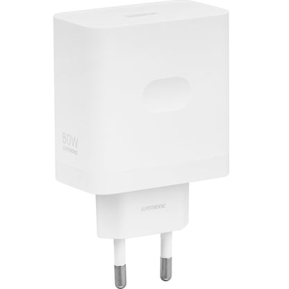 OnePlus Nettlader, 80W, 7.3A, 1 x USB-A, Hvit 5461100064