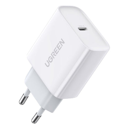 UGREEN CD137 Nettlader, 18W, 3A, 1 x USB-C, Hvit