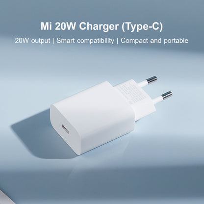 Xiaomi Nettlader, 20W, 3A, 1 x USB-C, Hvit BHR4927GL