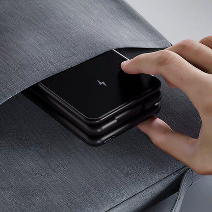 Trådløs Nettverkslader Allity. AWC-230-22WMS 3in1, 22.5W, 1.67A, Grå