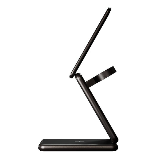 Trådløs Nettverkslader Allity. AWC-230-22WMS 3in1, 22.5W, 1.67A, Grå