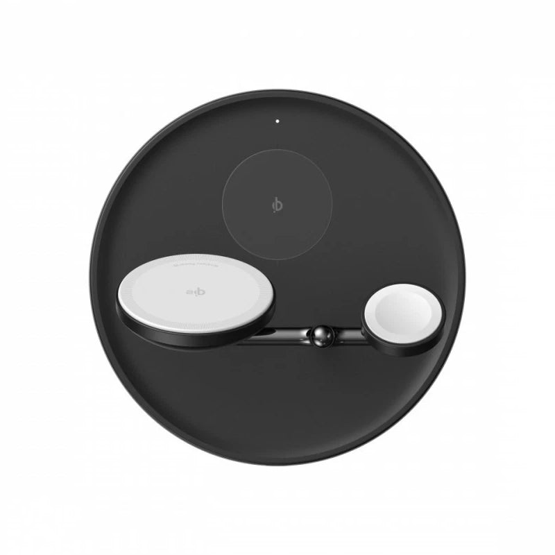 Anker MagGo 3in1 trådløs nettverkslader, 25W, 1.67A, Svart B25M3311