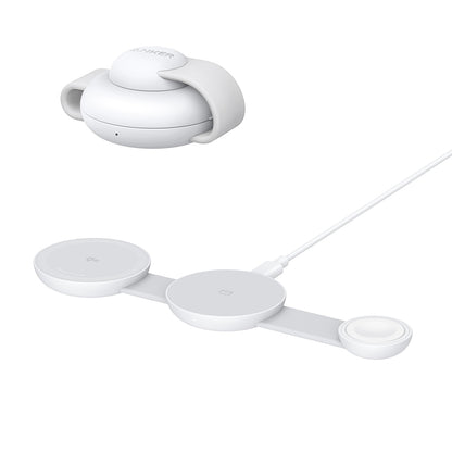 Anker MagGo 3i1 trådløs nettverkslader, 15W, 1,67A, hvit B25M8H21