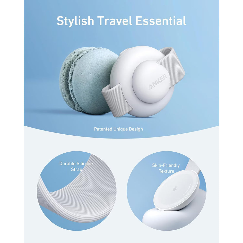 Anker MagGo 3i1 trådløs nettverkslader, 15W, 1,67A, hvit B25M8H21