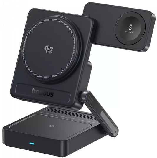 Baseus PicoGo AF21 3-i-1 trådløs nettladelader, 35W, svart E0205402