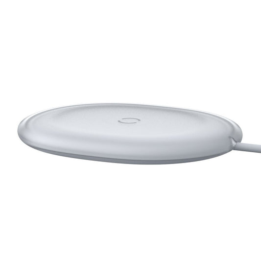 Trådløs Nettlader Baseus Jelly, 15W, 1.67A, Hvit WXGD-02