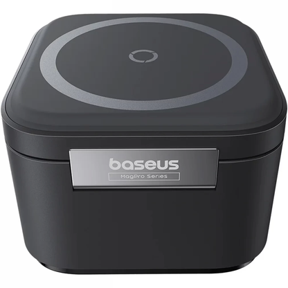 Baseus MagPro 3-i-1 trådløs USB-C-lader, 25 W, 1 x USB-C, svart P10264100123-01