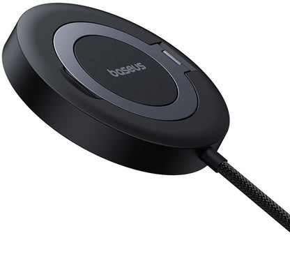 Baseus Simple Mini4 trådløs nettverkslader, 15W, 1.67A, Svart P10273300121-01
