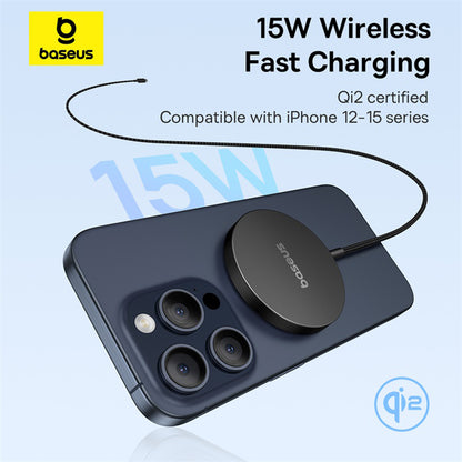 Trådløs Nettverkslader Baseus Simple Mini4 Air, 15W, 1.67A, Svart P10278200111-00