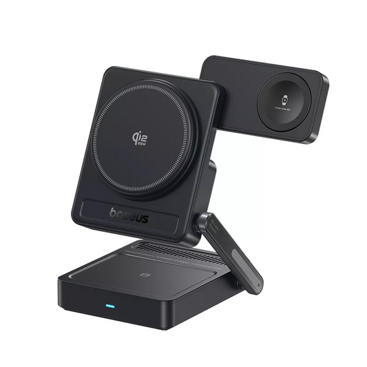Baseus PicoGo AF21 3i1 trådløs nettlader, 35W, svart E0205401