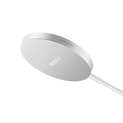 Baseus Simple Mini4 Air trådløs nettverkslader, 15W, 1.67A, Sølv P10278200S11-00