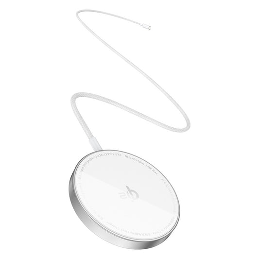 Baseus Simple Mini4 Air trådløs nettverkslader, 15W, 1.67A, Sølv P10278200S11-00