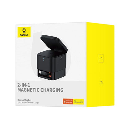 Trådløs Nettverkslader Baseus MagPro, 25W, 1.67A, 1 x USB-C, Svart P10264100123-00