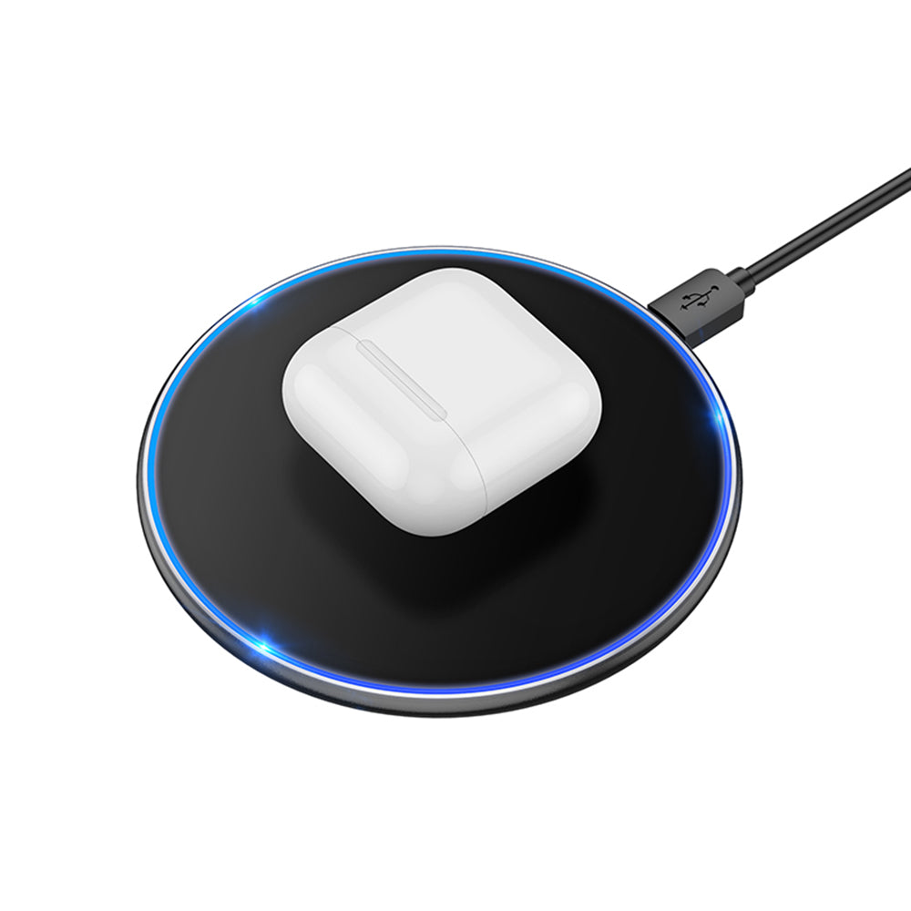 Trådløs Nettverkslader Borofone BQ3 Pro, 15W, 1.67A, Svart