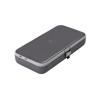 Trådløs Nettverkslader Edizard PowerCube 3in1, 65W, 3.25A, 1 x USB-C, Grå